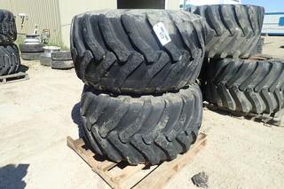 Lot of (2) Alliance 48x25-20 Flotation Tires.