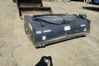 Virnig 72" Sweep Attachment for Skid Steer.
