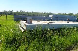 Lot of (9) Steel Holding Tanks.
