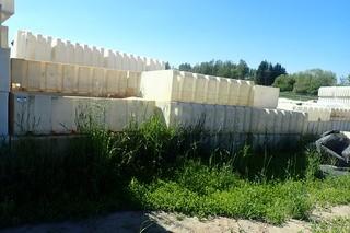Lot of (Approx. 12) Poly Tanks.