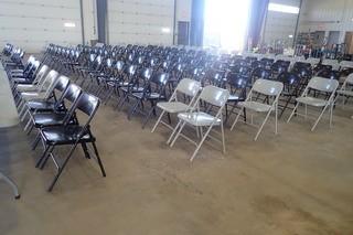 Lot of (Approx. 130) Folding Chairs.