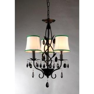 Warehouse of Tiffany Keira 3-Light Shaded Chandelier (WHY2392)