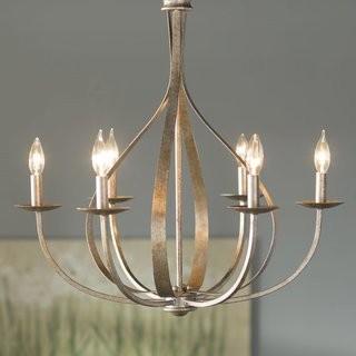 Lark Manor Emely 6-Light Candle-Style Chandelier (LARK7110)
