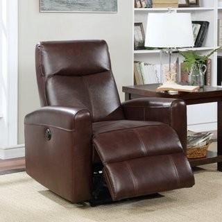 Red Barrel Studio Claredon Living Room Electric Power Wall Hugger Recliner (RBRS9055_22832236) - Brown