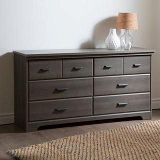 South Shore Versa 6 Drawer Double Dresser (TH215916698672) - Weathered Oak