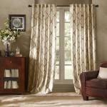 GARRISON EMBROIDERED INTERLINED 84-INCH WINDOW CURTAIN PANEL IN WHITE