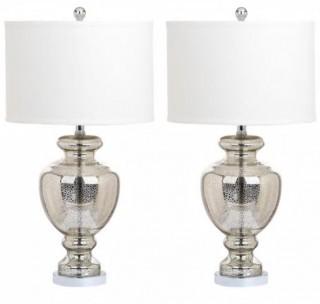 Safavieh Morocco 28" Glass Table Lamp - Set of 2