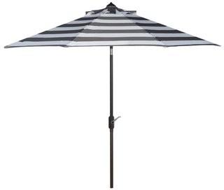 Breakwater Bay 9' Market Umbrella (BRWT4122_17836827) - Grey / White