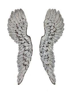 Wilco Home Metal Angel Wings Wall Decor (WIH4148)