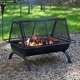SunnyDaze Decor Northland Steel Fire Pit (NHSL1025) - Used 