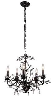 House of Hampton Ramsey 5-Light Crystal Chandelier (HOHM1691)