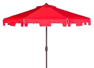 Brayden Studio Marcell 9' Drape Umbrella (BRSD1566_14934220) - Blue
