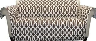 Alcott Hill Caledonia Box Cushion Sofa Slipcover (ALCT5966) -Beige