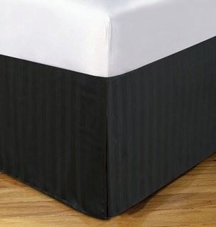 Fresh Ideas Damask Stripe Tailored 500 Thread Count Bed Skirt (FRH13021860463518607707)