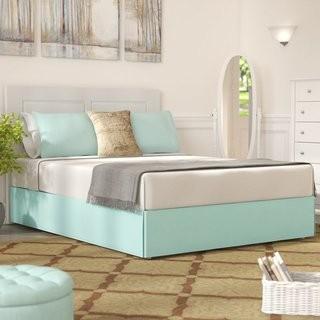 Andover Mills Tiemann Bed Skirt (ANDV2583_24133049_24133044) - Silver