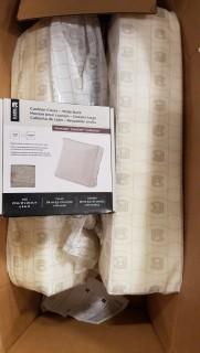 Cushion Foam w Cushion Cover Heathered Grey