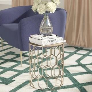 Willa Arlo Interiors Kendrick Metal End Table (WRLO2071)