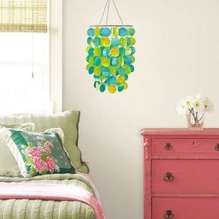 Harriet Bee Kacy Pearl Waterfall Chandelier (HBEE8008_24259910) - Pink