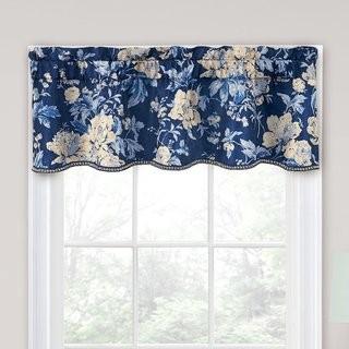 Traditions by Waverly Forever Yours Floral 52 Curtain Valance (TADI1014_15892462) - 4 pcs