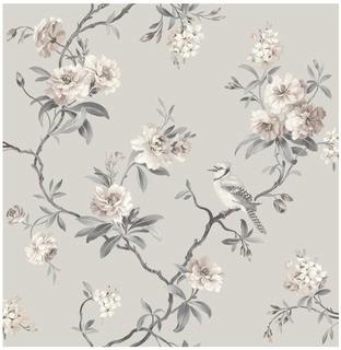 Chinoiserie Floral 33' x 20.5" Wallpaper Roll