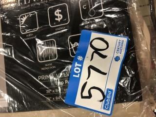 Half Moon Romm Darkening Windsor Curtain 2 Panels Prima Velvet Solid