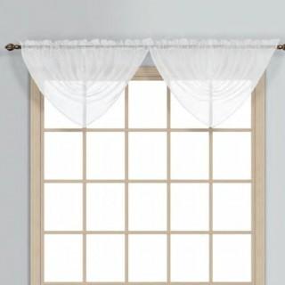 Luxury Collection Monte Carlo Coordinating Sheer Voile Waterfall Valance
