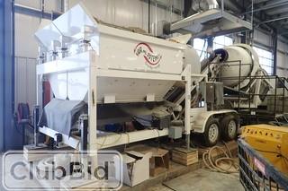 Right Manufacturing Systems 2CL-5-2 Portable 5cu Yard Concrete Batch Plant 