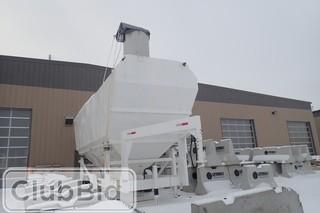Right Manufacturing Systems 7SL-120 Tandem Axle Portable 55-ton Capacity Cement Silo  **NOTE: REMOVE AT WALL**