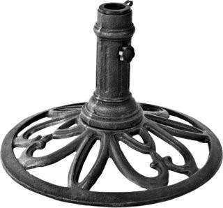 Three Posts Hathaway Cast Iron Umbrella Base (THPS6750_22173310)