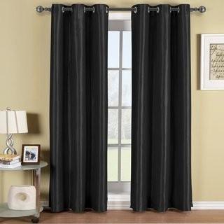 ELEGANT COMFORT Solid Blackout Grommet Curtain Panels (EEGA1098_17700429)
