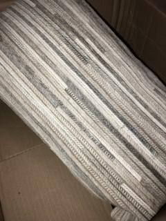 Faux Fure Pillow Black/Grey