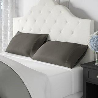 Charlton Home Pelham 1500 Thread Count Pillow Case (CHRL9029_25834910_25834923) - White 4 pcs