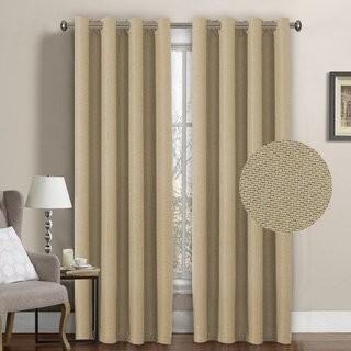 Alcott Hill Kastner Solid Room Darkening Thermal Grommet Single Curtain Panel (ALTH5861_25298972_25298979) - Beige