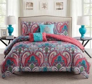 VCNY Casa Re'al Reversible 5-Piece Comforter Set
