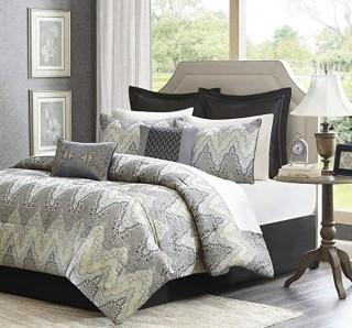 Madison Park Paxton 12 Piece Comforter Set (QMP2099_12420237) - Queen