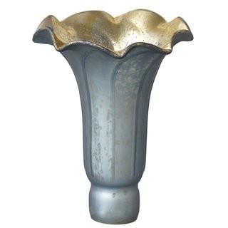 River of Goods Hand Blown Mercury Glass  - 2pcs