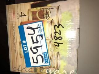 Circleware Yorkshire Drinking Glasses, Set of 4, 16 Ounce