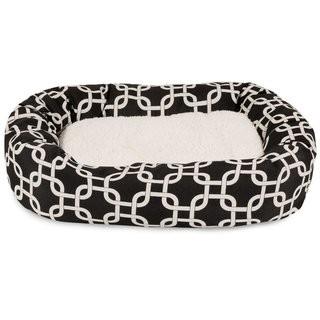 Majestic Pet Products Links Sherpa Bagel Bolster Pet Bed (MPP1694_12679931_12679934)
