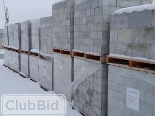 Lot of Approx. 18 Pallets Asst. Concrete Blocks.
