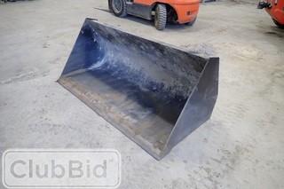 Bobcat 72" Clean-out Bucket.