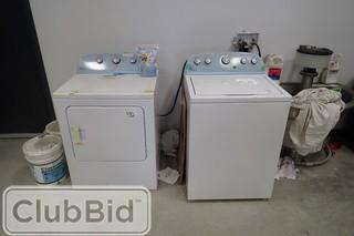 Set of Whirlpool Electric Washer and Dryer.