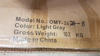 OMT - 2424-B - Light Grey  - Patio Table