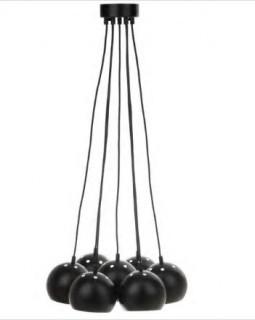 Safavieh Lighting - LIT4457A - 17.75-inch Rome Bearing Adjustable Black Pendant Lamp