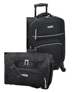 Leisure 20" Spinner - Blk - 2 pc - Luggage