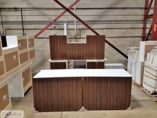 10 Cabinet Galley & Island Shaped Kitchen - #014 - Lunar