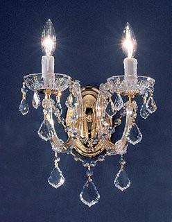 Classic Lighting Rialto 2-Light Candle Wall Light (IYI1439_9057934_9057935)