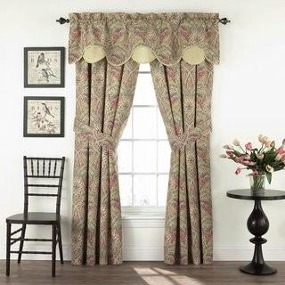 Waverly Swept Away Damask Room Darkening Rod Pocket Single Curtain Panel (WVY2190) - 52" x 84"