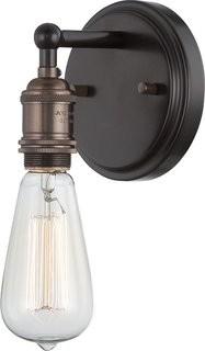 Laurel Foundry Modern Farmhouse Sandy Springs 1-Light Bath Sconce (LRFY5066_20283773) - Rustic Bronze
