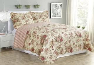 Glory Home Design Jennifer 3 Piece Reversible Quilt Set (GORY1226_20841359) - King