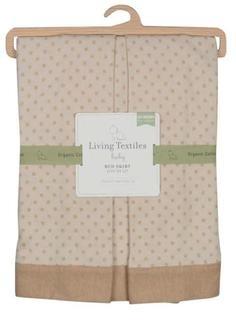 Lolli Living Liv-Organix Crib Skirt (LOLV1383) - Cream